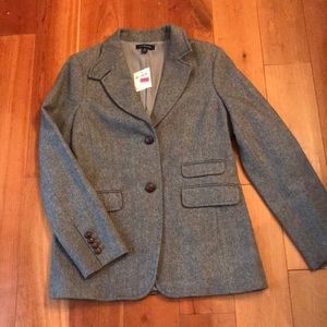 Land’s End Herringbone Blazer